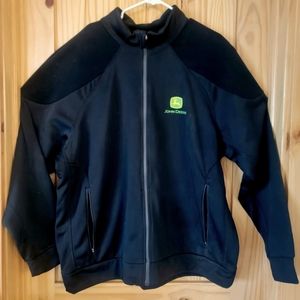 Mens New with Tags Black John Deere Jacket